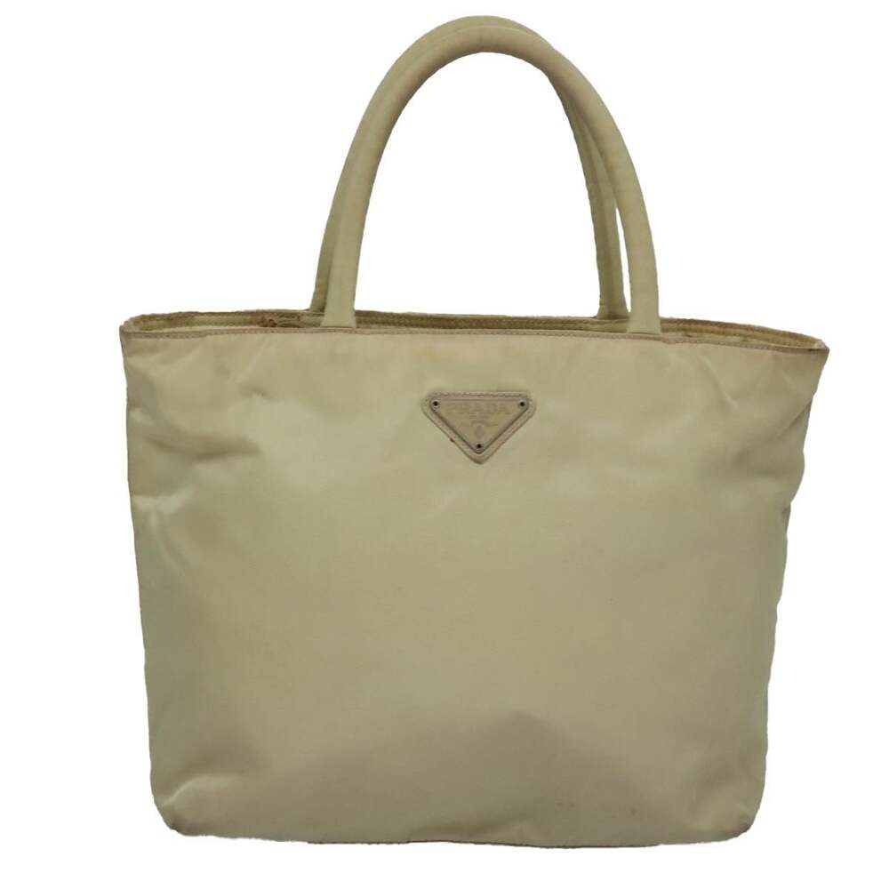 Prada Tessuto Handbag Beige